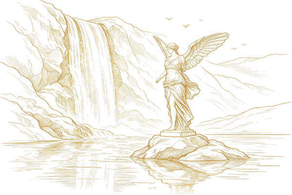 Nika sa Samotrake, ilustracija