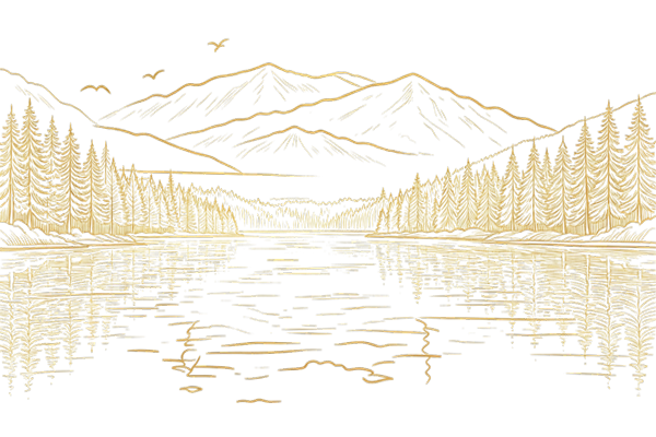 Illustration of Zaovine Lake